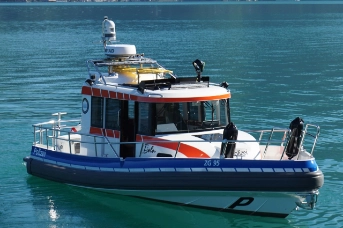 Neues Polizeiboot im Einsatz