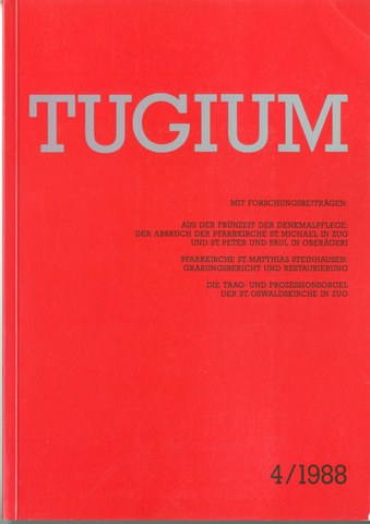 Titelbild Tugium 4