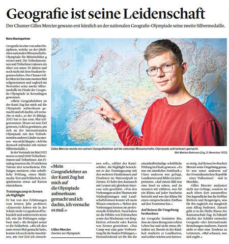 Geografie ist seine Leidenschaft