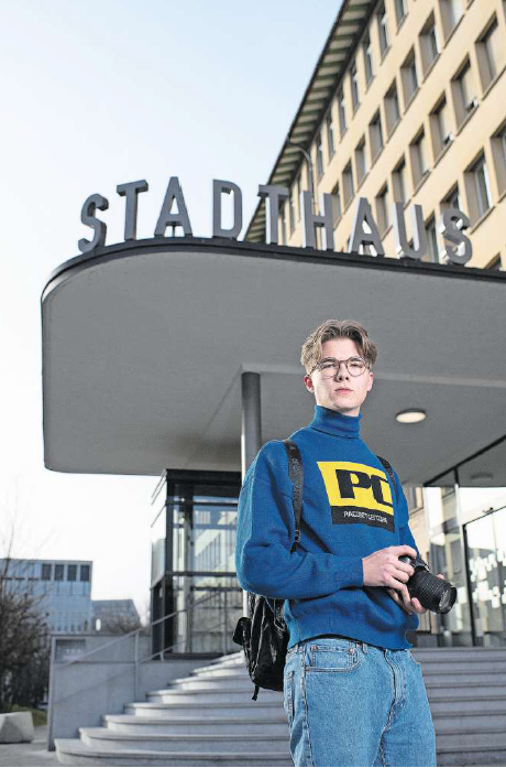 Jann Langhans Maturaarbeit (Bild: Maria Schmid, Zug, 22. Februar 2021)