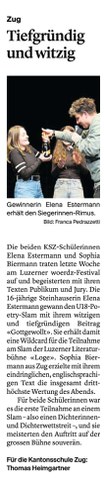 Tiefgründig und witzig
