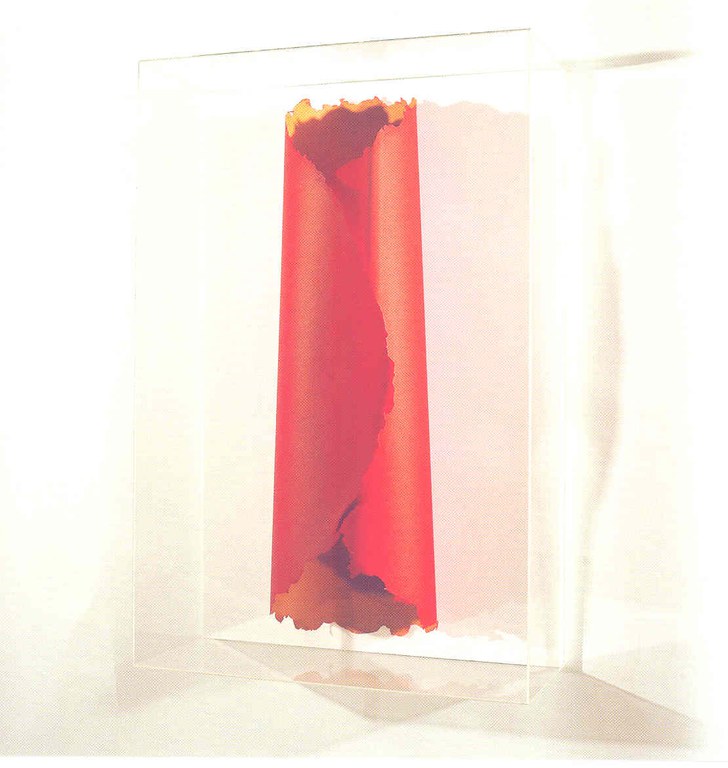 Dan Flavin - Untitled, Orange/Red version - Eingangshalle