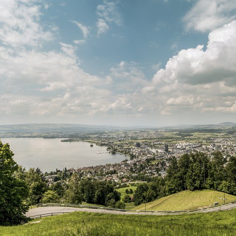 Zug Blasenberg-Panorama © Switzerland Tourism/Markus Buehler-Rasom
