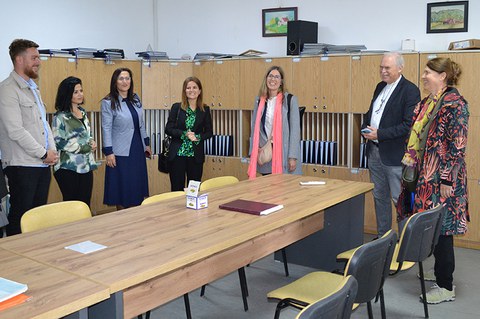 Besuch der Universität «Kadri Zeka» in Gjilan Kosovo Besuch der Universität «Kadri Zeka» in Gjilan Kosovo