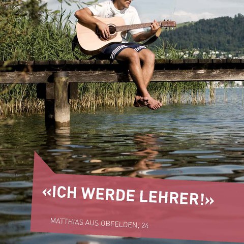 Kampagne «Werde Lehrer» 2011/12