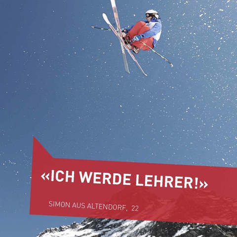 Kampagne «Werde Lehrer» 2011/12