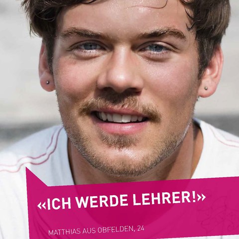 Kampagne «Werde Lehrer» 2011/12