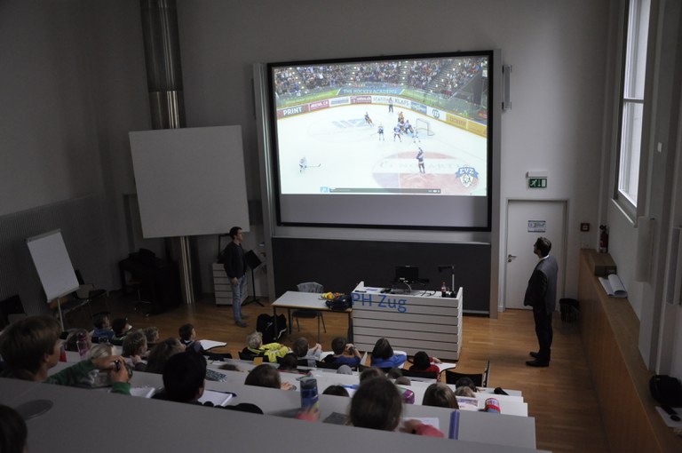 Vorlesung vom 16.11.2016: Traumberuf Eishockey-Profi (Lars Weibel und Andreas Döpfner)