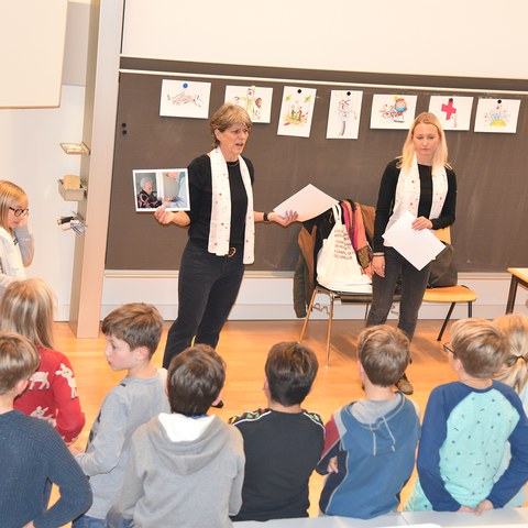 Kinderhochschule 6.11.2019: Mit Brigit Eriksson-Hotz und Nicole Portmann-Henggeler