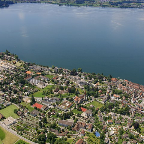 PH Zug Luftaufnahme © PH Zug