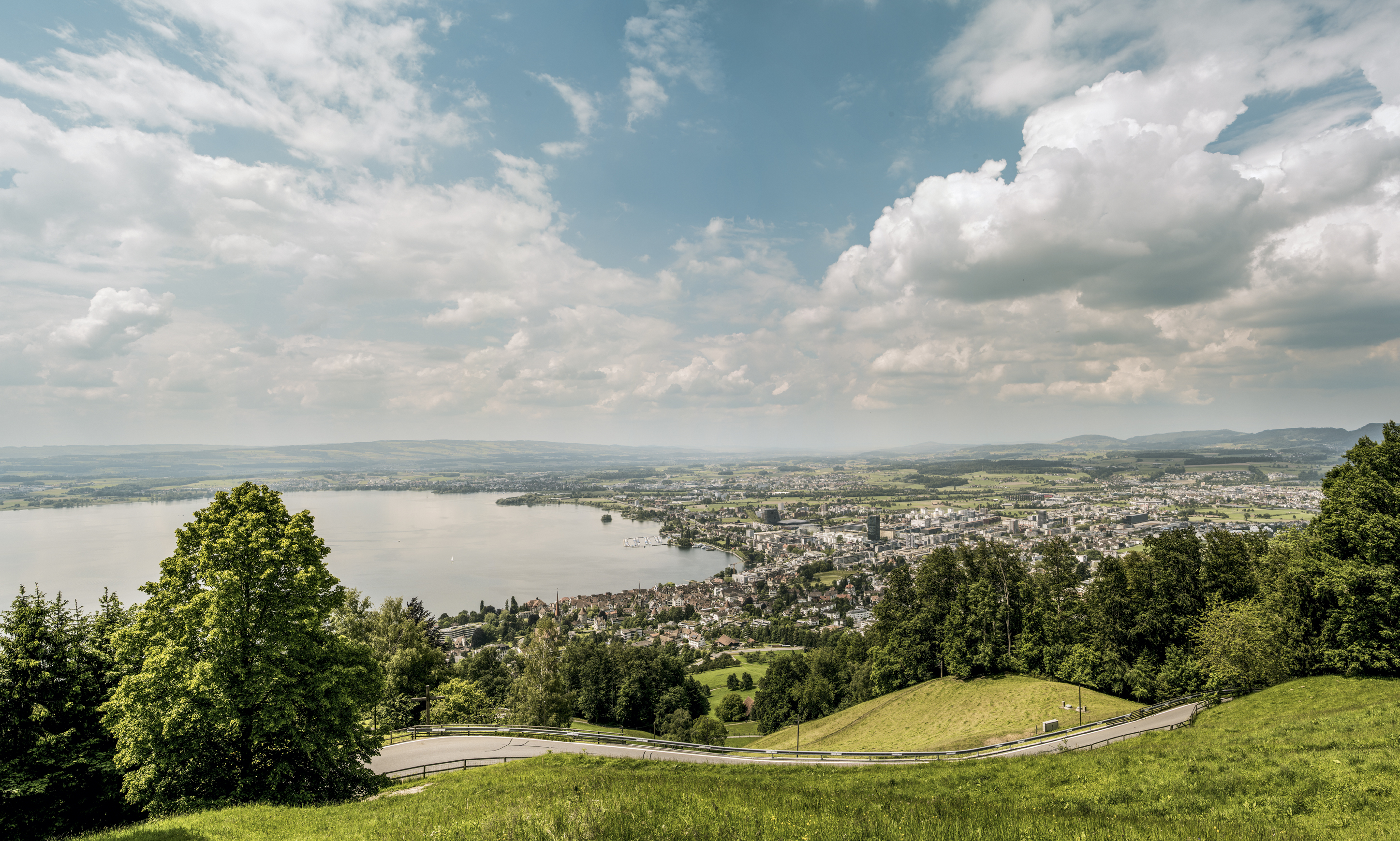 Zug Blasenberg-Panorama © Switzerland Tourism/Markus Buehler-Rasom