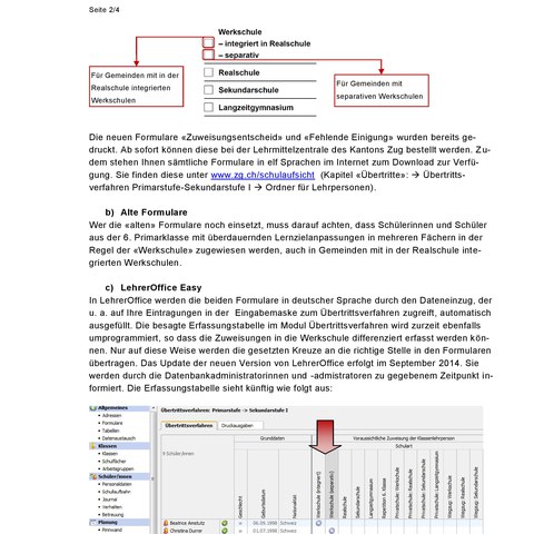 Werkschule Brief Seite 2