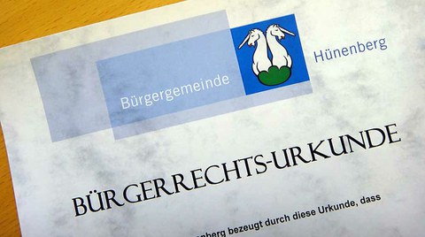 Bürgerrechtsurkunde