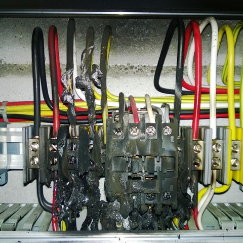 Schmorbrand Stromrelais