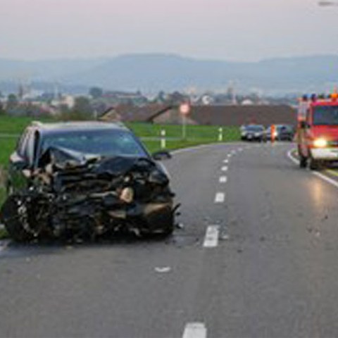 Einsatz Verkehrsunfall, 19. Oktober 2008