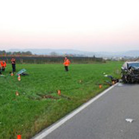 Einsatz Verkehrsunfall, 19. Oktober 2008
