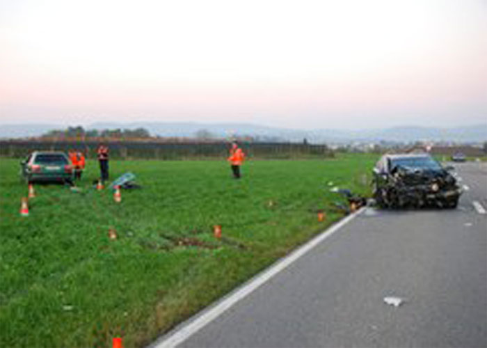 Einsatz Verkehrsunfall, 19. Oktober 2008