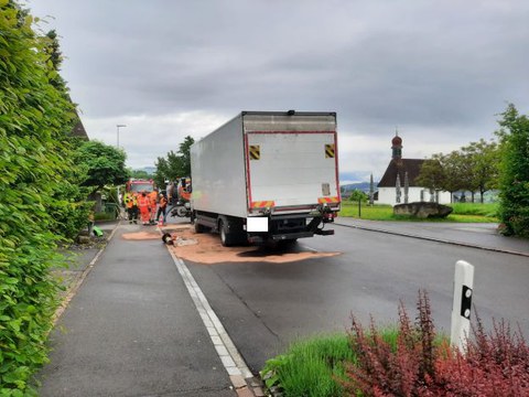 LKW-Havarie LKW-Havarie