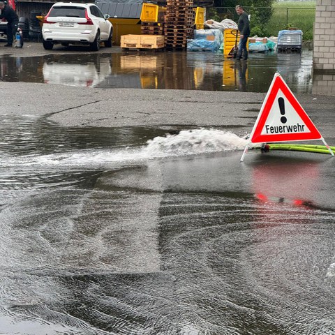 Wasser abpumpen