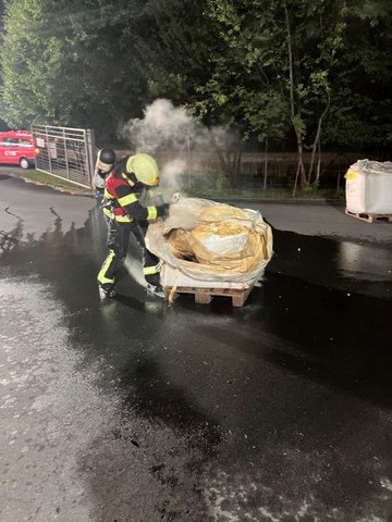 #16 Brand_Rauch in Biogasanlage #16 Brand_Rauch in Biogasanlage