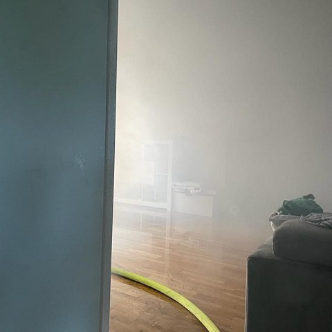 Rauch in Wohnung
