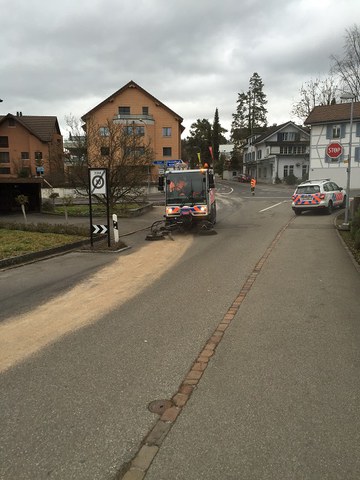 Putzmaschine im Einsatz