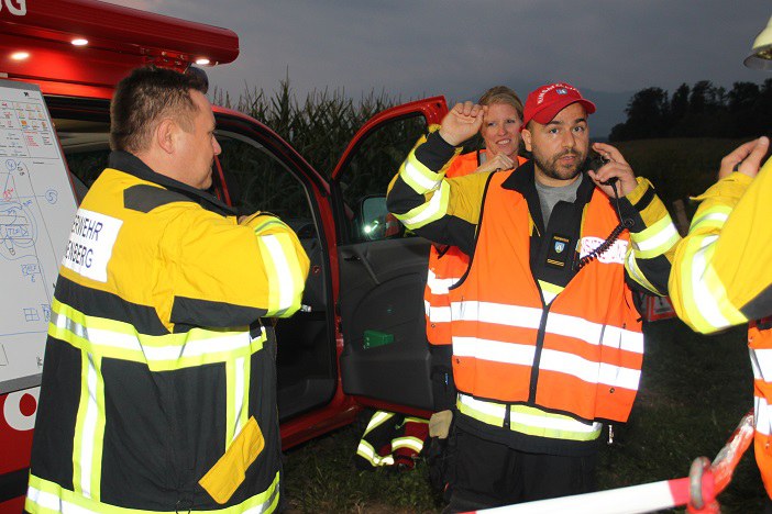 "Multitaskting" beim Einsatzleiter