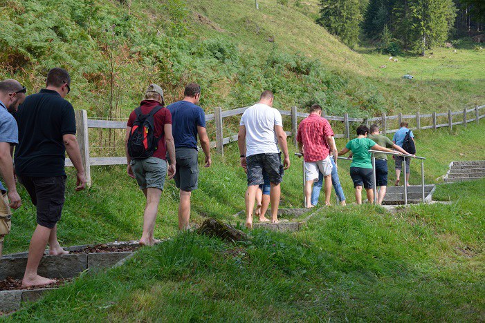 Auf dem Barfussweg