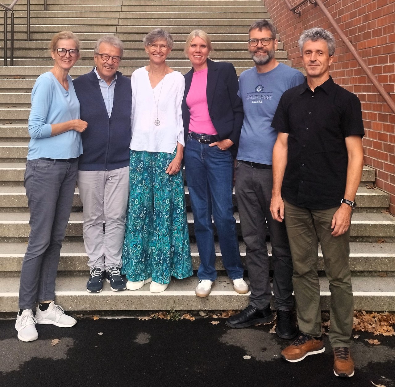 v.l.n.r. Solange Glutz, Markus Honegger, Karin Lobsiger, Sandra Grisiger, Christian Hofer und Etienne Lardon