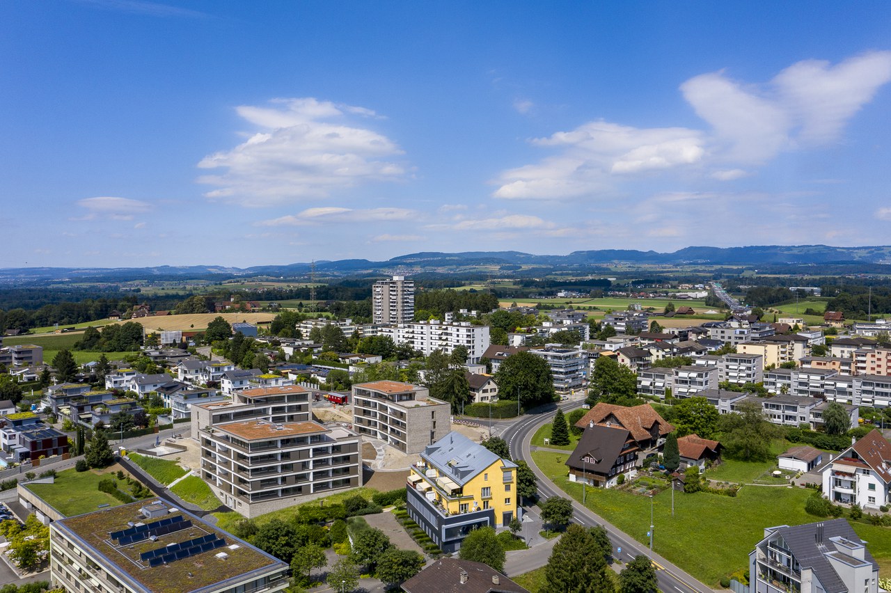 Luftbild Hünenberg