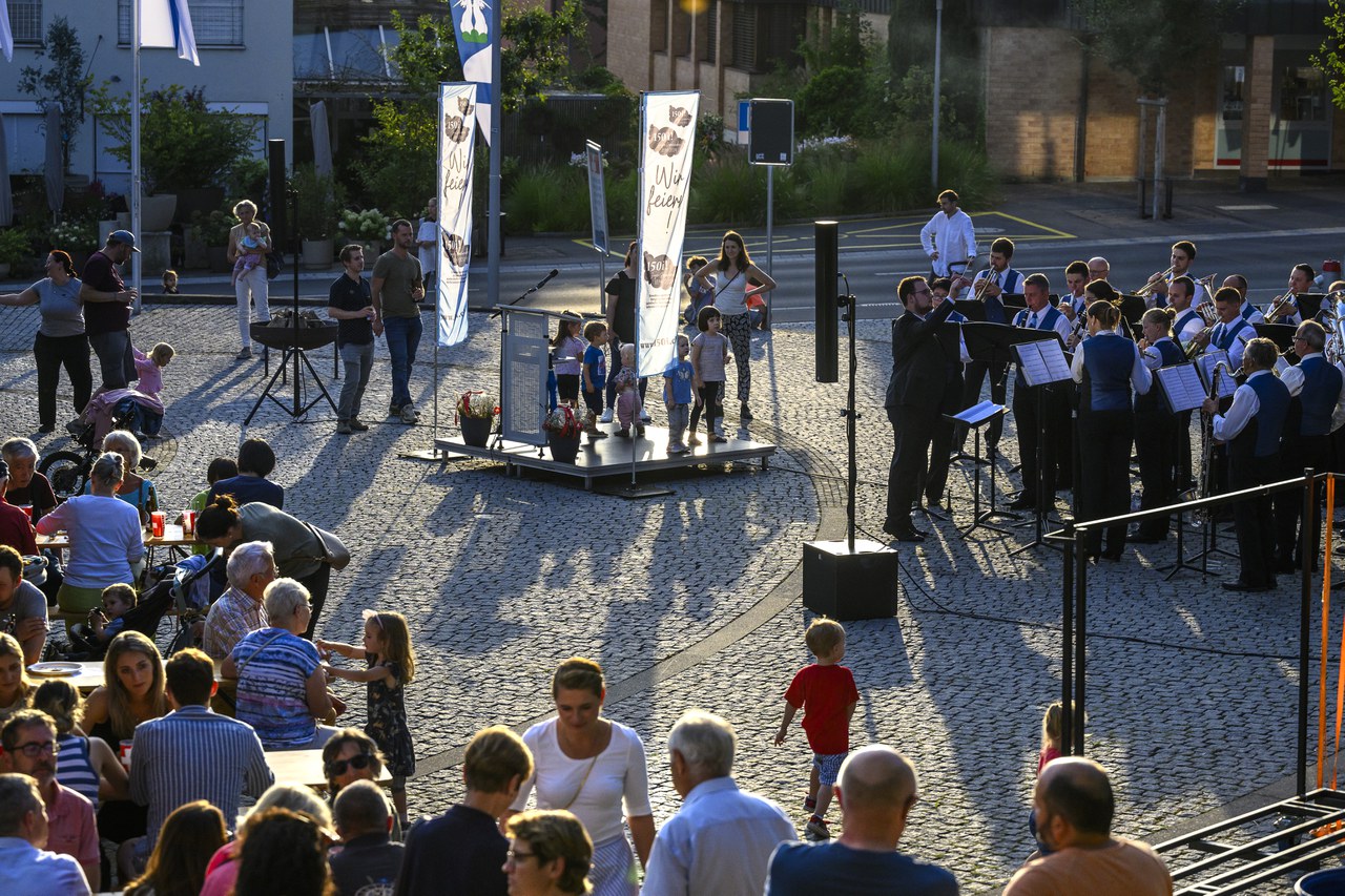Bundesfeier Dorfplatz