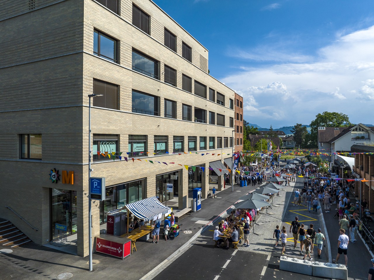 Eröffnungsfest Maihölzli, Chamerstrasse