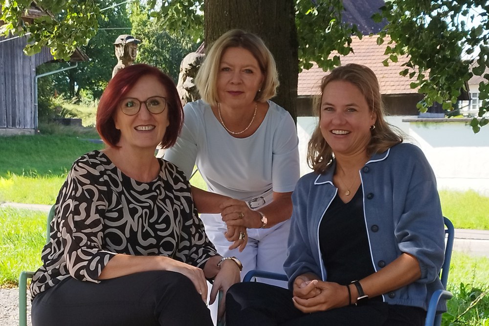 (v.l.n.r.) Diana Durrer, Marie-Therese Diethelm und Fabienne Hofstetter