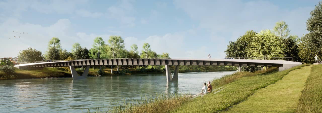 Reussbrücke Mühlau-Hünenberg