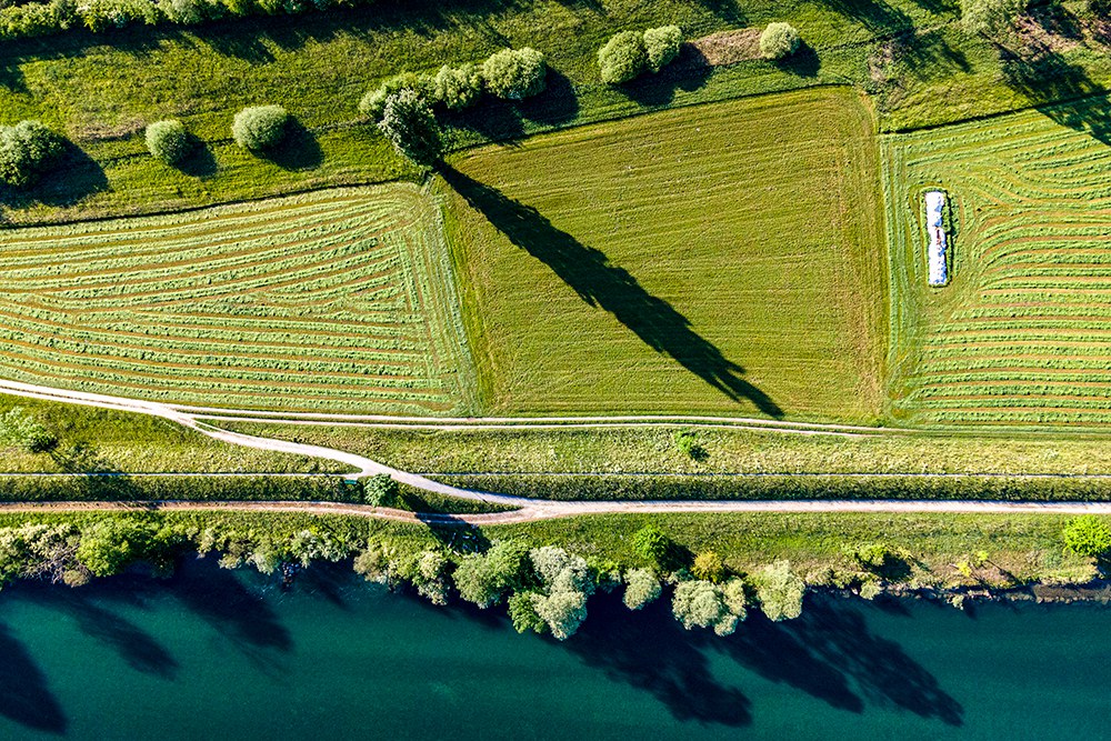 Luftbild Hünenberg