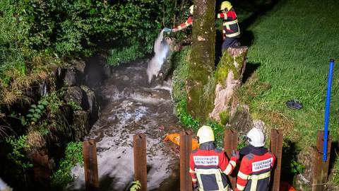 Ölwehreinsatz Dürrbach