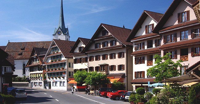 Dorfkern von Menzingen