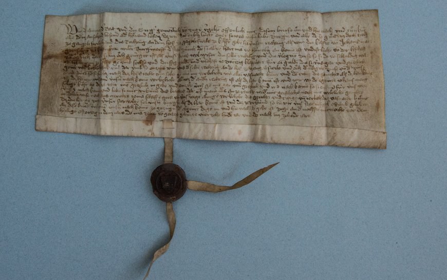 Urkunde von 1410