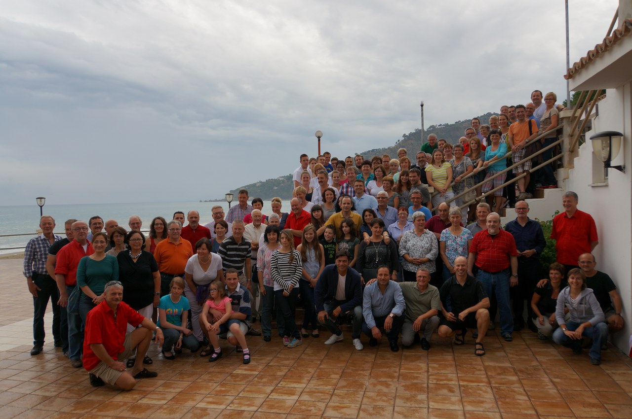 Gruppenfoto in Squillace Lido