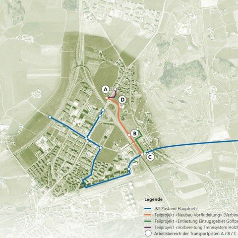Situationsplan Projektperimeter