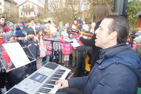 Adventssingen Team Süd der Schulen Risch