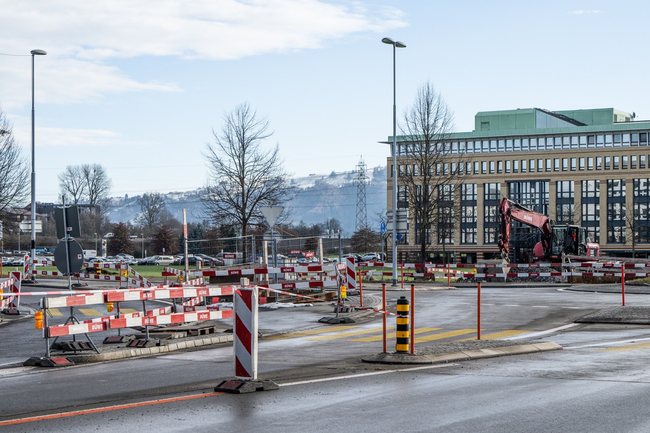 Baustelle Forrenstrasse