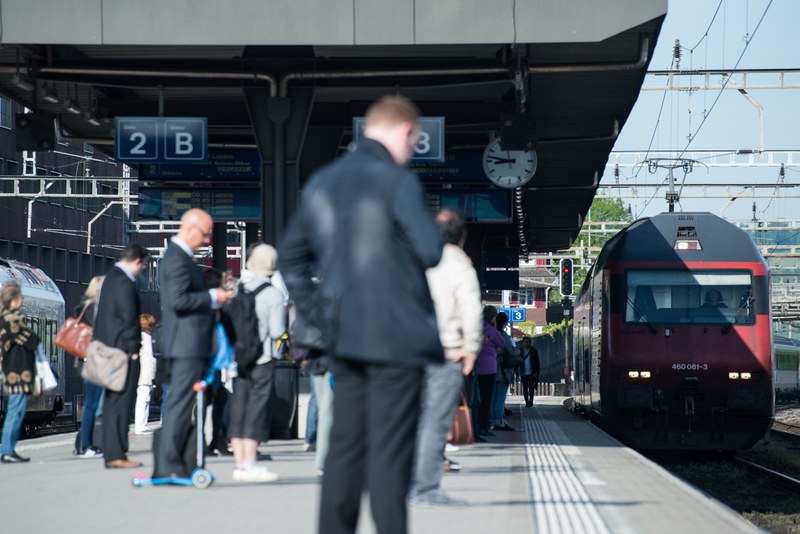 Verkehrssituation Bahnhof Rotkreuz