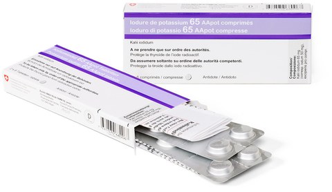 Verteilung von Jodtabletten