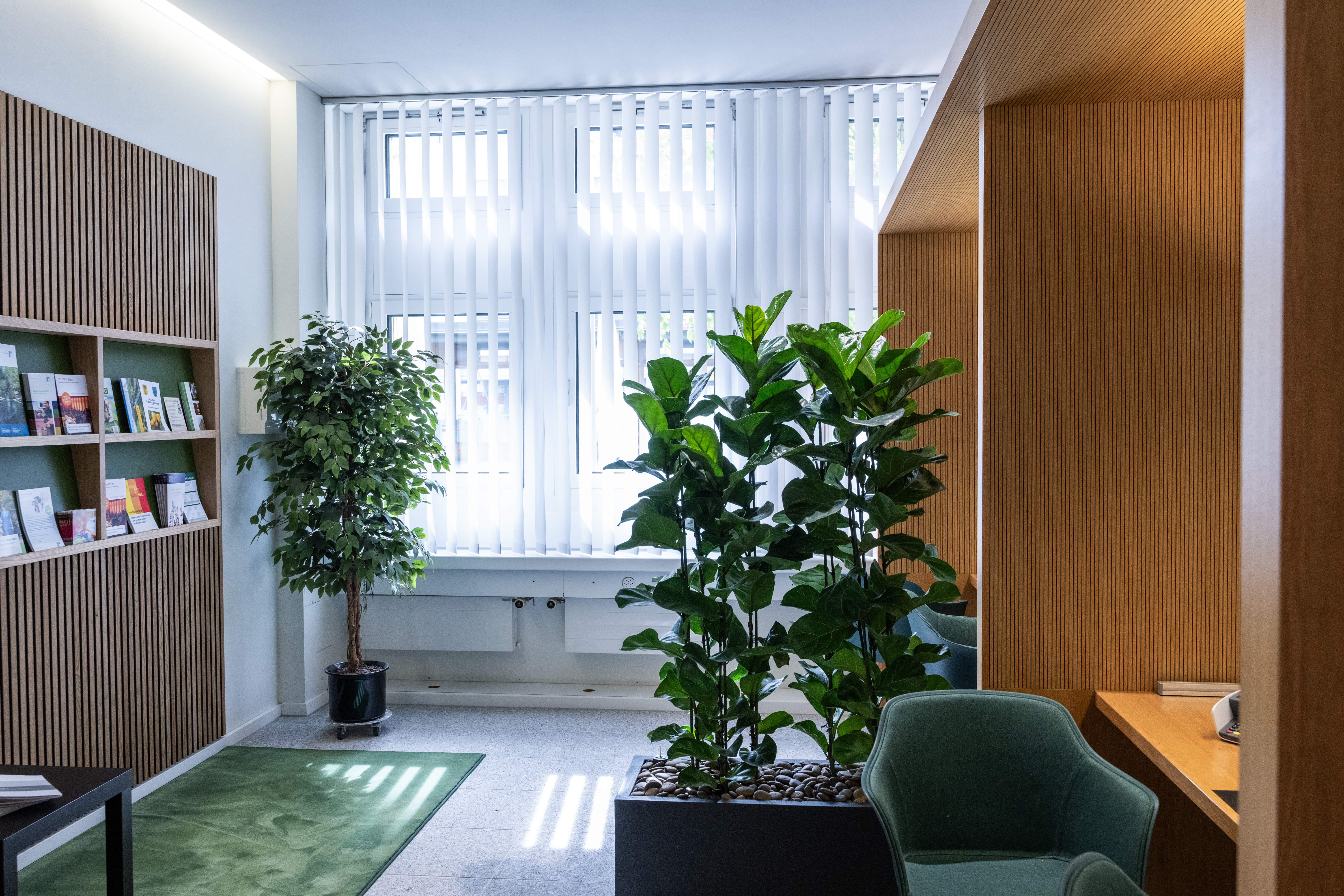 Schalterbereich Innen