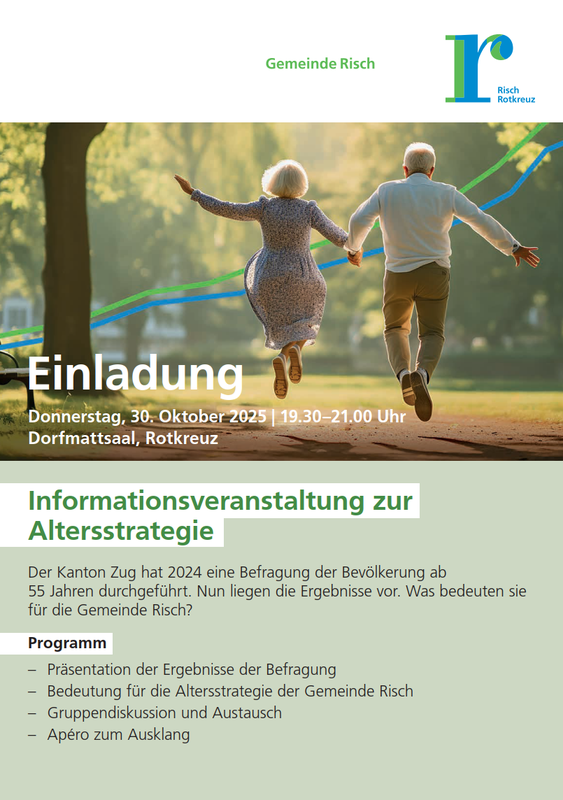 Flyer Informationsveranstaltung