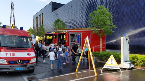 Stand der Feuerwehr Steinhausen Gwerb'18