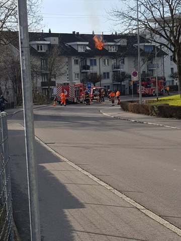 Nr. 8 / Brand Gebäude Industriestrasse