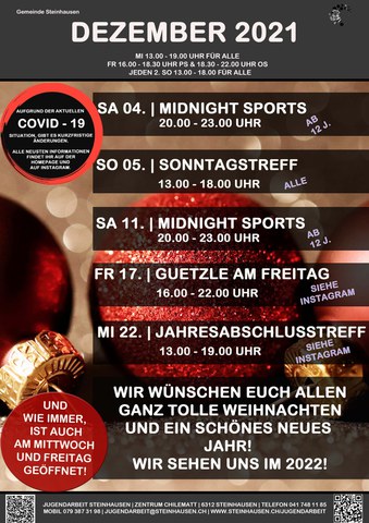 Monatsprogramm Dezember