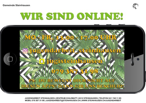 Wir gehen Online!